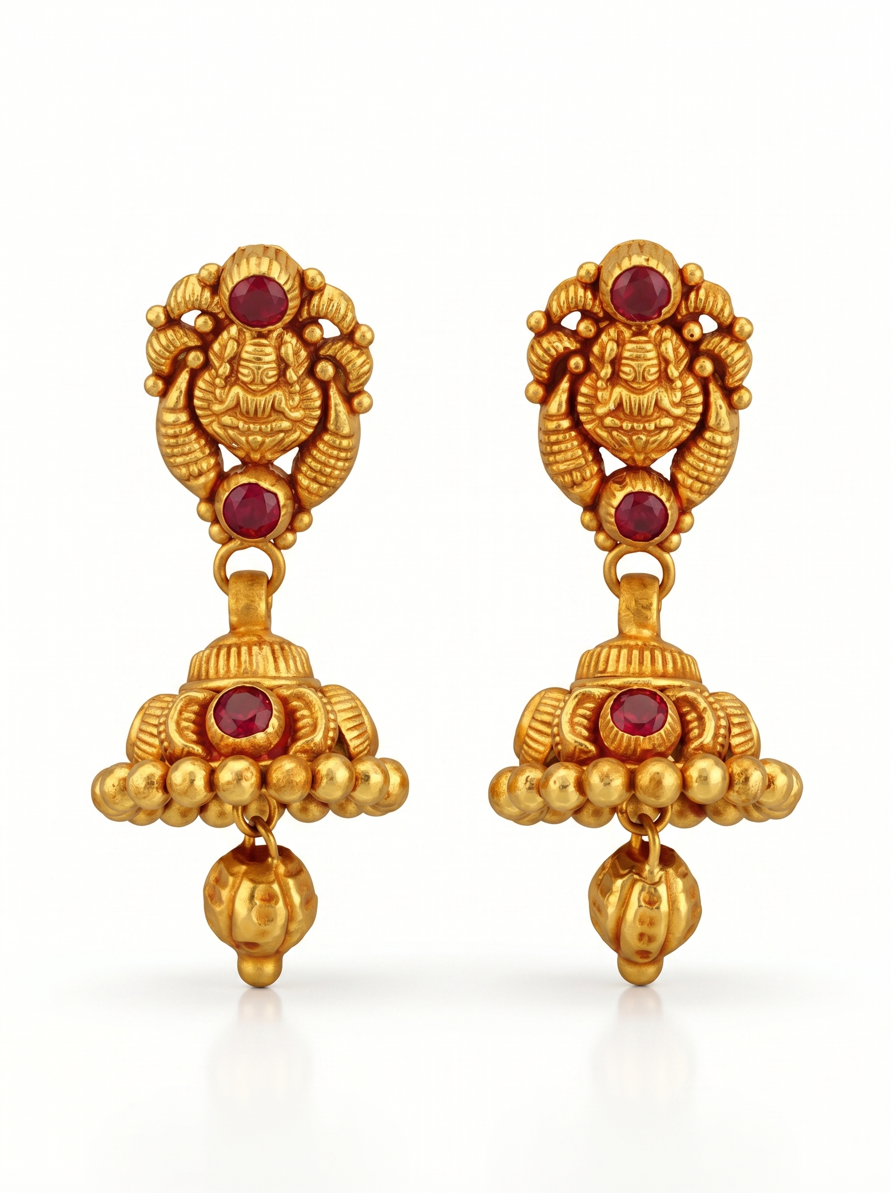Classic Temple Jhumkas